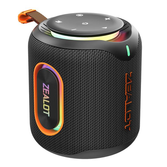 Zealot M1 30W Portable Outdoor IPX6 RGB Stereo Bluetooth Speaker(Black) - Waterproof Speaker by ZEALOT | Online Shopping UK | buy2fix