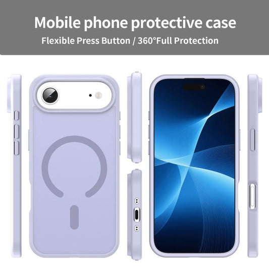 For iPhone Air Fanying Series PC Hybrid TPU Translucent Frosted MagSafe Phone Case(Lavender) - iPhone Air Cases by buy2fix | Online Shopping UK | buy2fix