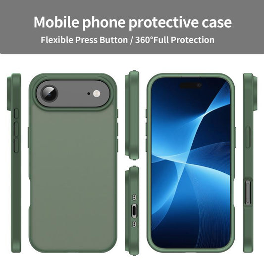 For iPhone Air Fanying Series PC Hybrid TPU Translucent Frosted Phone Case(Olive Green) - iPhone Air Cases by buy2fix | Online Shopping UK | buy2fix