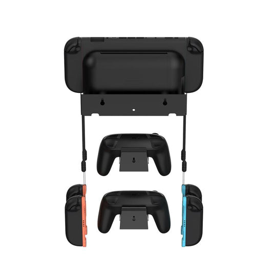 For Nintendo Switch 2 DOBE TNS-31113 Game Controller Wall-Mounted Storage Rack(Black) - Holder by DOBE | Online Shopping UK | buy2fix