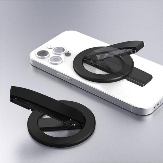 Magnetic Folding Wristband Phone Holder(Black) - Ring Holder by buy2fix | Online Shopping UK | buy2fix