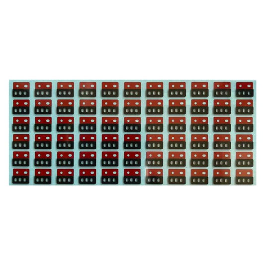 For iPhone 16 Pro 100 in 1 Bottom Microphone Adhesive Gaske Set - Others by buy2fix | Online Shopping UK | buy2fix