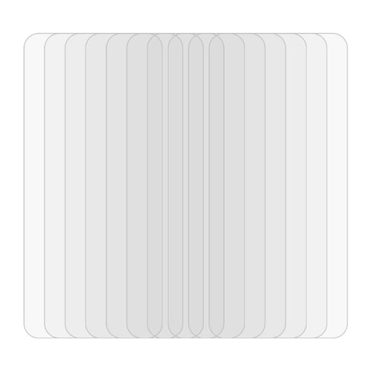 For OPPO A53 10 PCS 0.26mm 9H 2.5D Tempered Glass Film by buy2fix