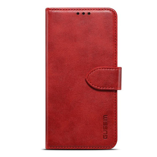 For iPhone Air GUSSIM Magnetic Horizontal Flip Leather Phone Case(Red) - iPhone Air Cases by GUSSIM | Online Shopping UK | buy2fix
