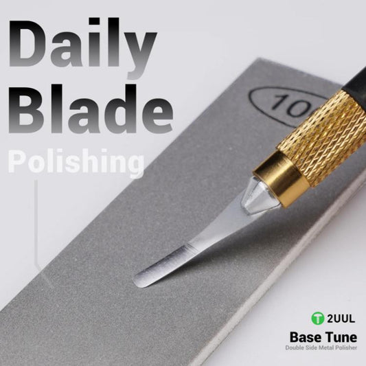 2UUL FM01 400 / 1000-Grit Base Tune Double Sides Metal Polisher - Others by 2UUL | Online Shopping UK | buy2fix