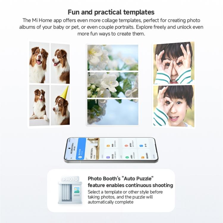 Original Xiaomi Mijia Pocket Photo Printer Pro(White Silver) - Photo Printers by Xiaomi | Online Shopping UK | buy2fix