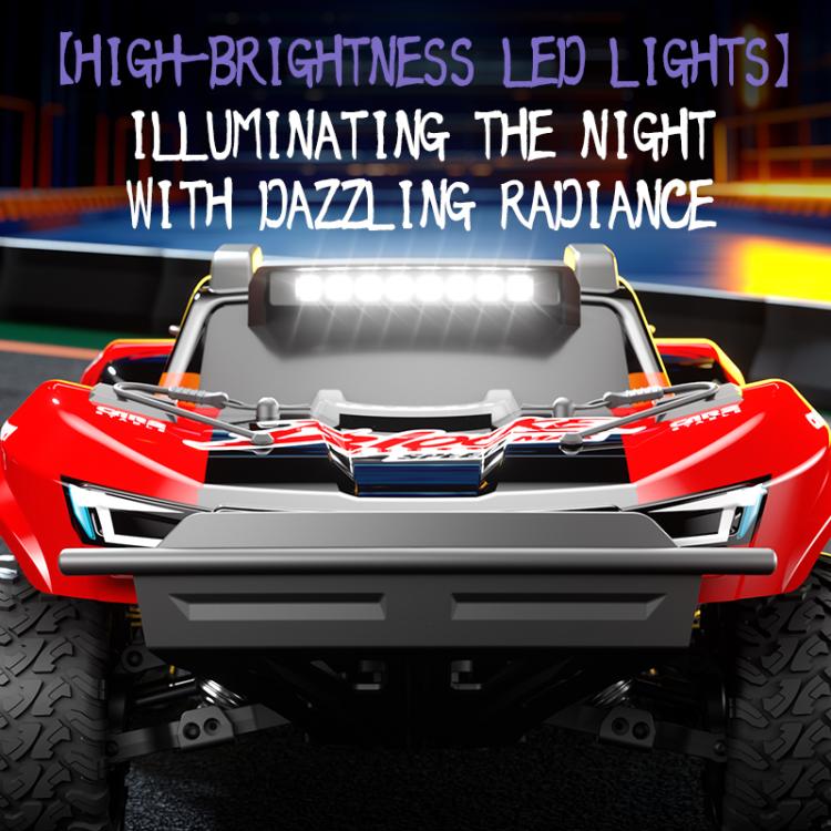 JJR/C C8826 1:10 Large 4WD High Speed ??Short Truck Off-road Remote Control Car(Red) - RC Cars by JJR/C | Online Shopping UK | buy2fix