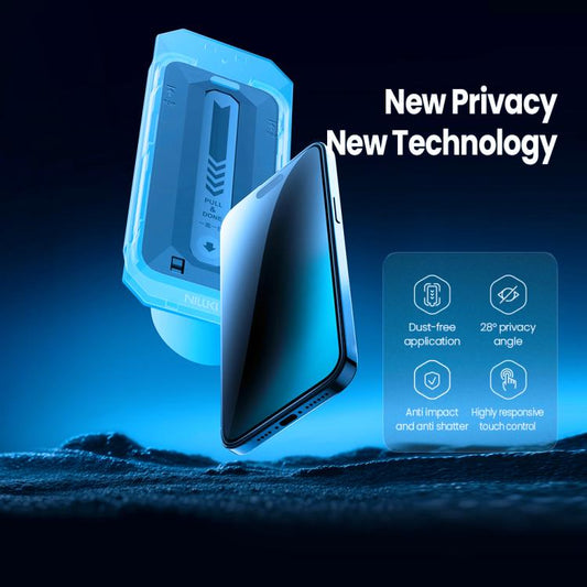 For iPhone 17 Pro NILLKIN Guardian Full Coverage Privacy Tempered Glass Film with Dust-free Cabin - iPhone 17 Pro Tempered Glass by NILLKIN | Online Shopping UK | buy2fix