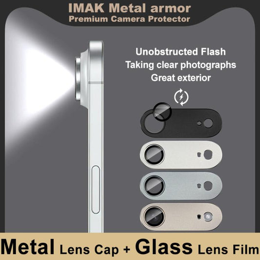 For iPhone Air IMAK Metal Armor Premium Camera Protector Film(Gold) - iPhone Air Tempered Glass by imak | Online Shopping UK | buy2fix