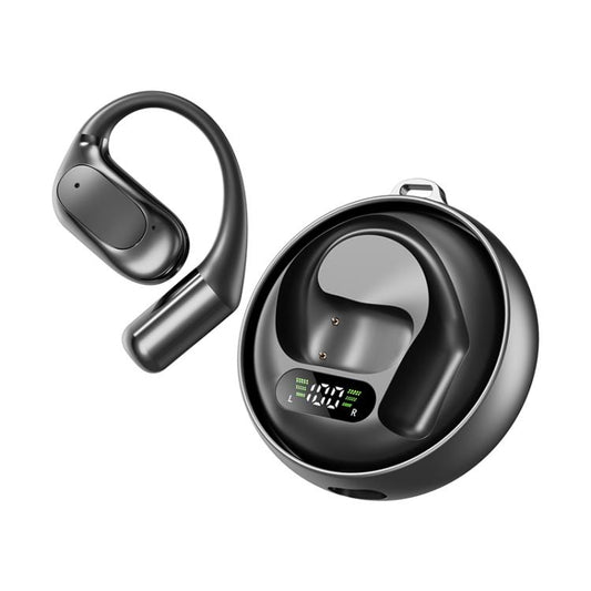M114 Open Noise Reduction Ear-hook Bluetooth 5.4 Wireless Earphones(Black) - Bluetooth Earphone by buy2fix | Online Shopping UK | buy2fix