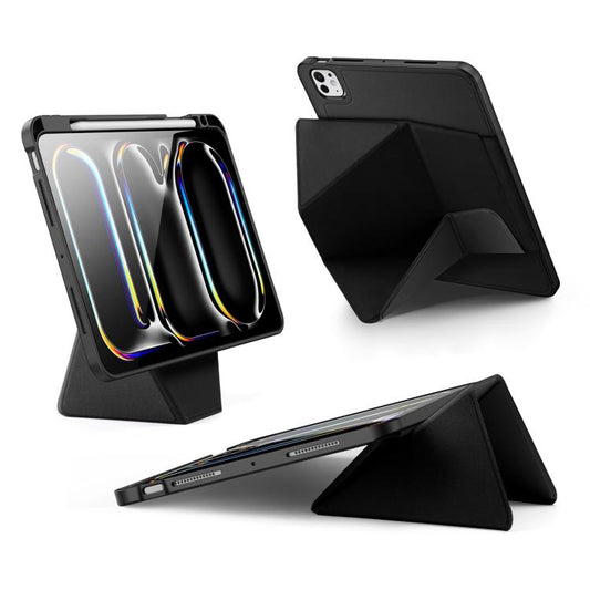 For iPad Pro 11 2025 / 2024 DUX DUCIS Vers Series PU + TPU Tablet Case(Black) - iPad Pro 11 2025 / 2024 Cases by DUX DUCIS | Online Shopping UK | buy2fix