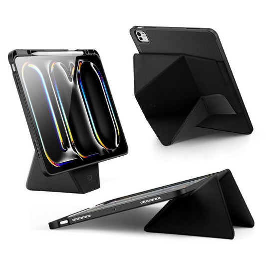 For iPad Pro 13 2024 / 2025 DUX DUCIS Vers Series PU + TPU Tablet Case(Black) - iPad Pro 13 2025 / 2024 Cases by DUX DUCIS | Online Shopping UK | buy2fix