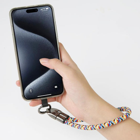 30cm 240W Type-C to Type-C Data Charging Cable Phone Anti-lost Wrist Short Strap(Colorful) - Lanyards & Wrist Straps by buy2fix | Online Shopping UK | buy2fix