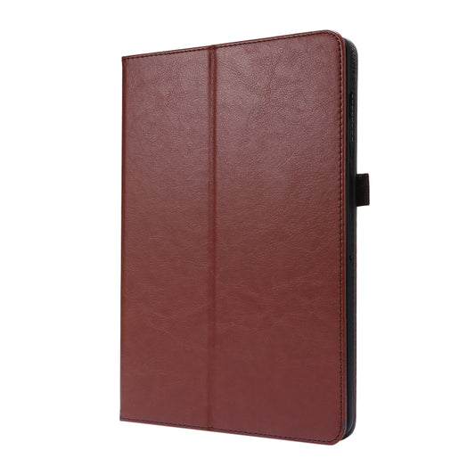 For Samsung Galaxy Tab S8 / Galaxy Tab S7 / SM-870 Crazy Horse Texture Horizontal Flip Leather Case with 2-folding Holder & Card Slot(Brown) by buy2fix