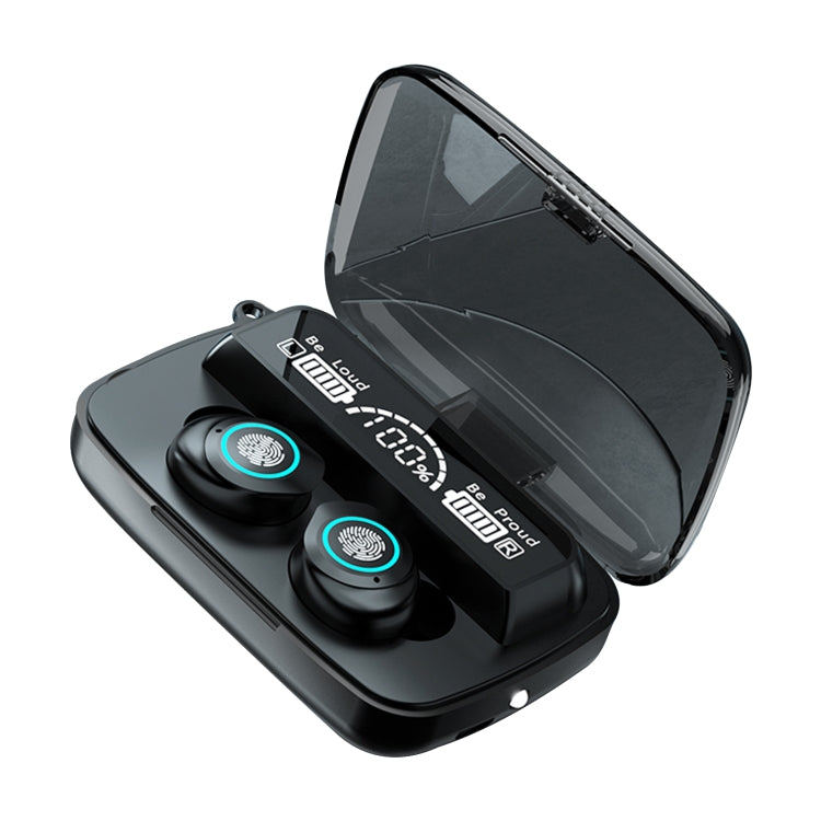 M17 Bluetooth 5.1 LED Display Screen Touch Waterproof Wireless Bluetooth Earphone with Charging Box - Bluetooth Earphone by buy2fix | Online Shopping UK | buy2fix