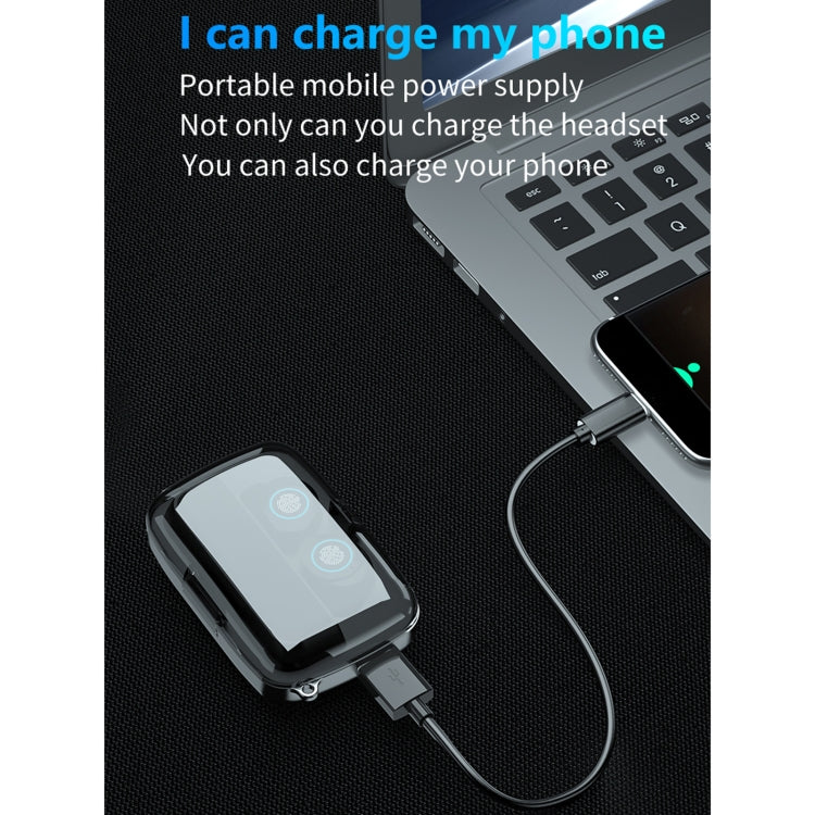 M17 Bluetooth 5.1 LED Display Screen Touch Waterproof Wireless Bluetooth Earphone with Charging Box - Bluetooth Earphone by buy2fix | Online Shopping UK | buy2fix
