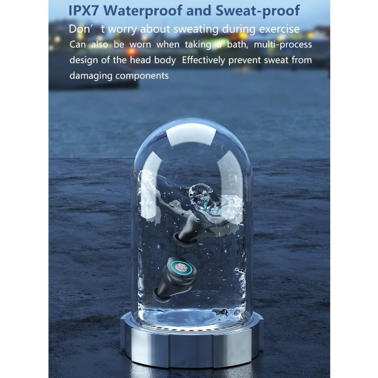 M17 Bluetooth 5.1 LED Display Screen Touch Waterproof Wireless Bluetooth Earphone with Charging Box - Bluetooth Earphone by buy2fix | Online Shopping UK | buy2fix