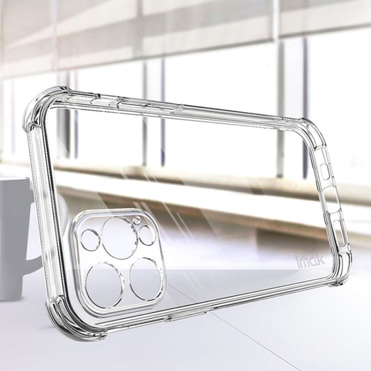 For iPhone 12 Pro IMAK All Coverage Shockproof Airbag TPU Case (Transparent) by imak