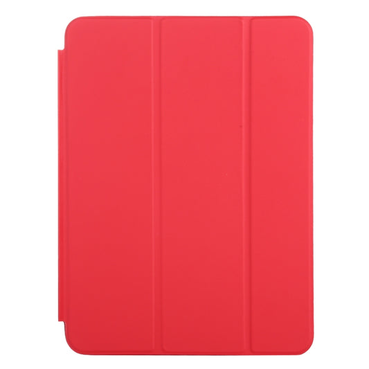 3-fold Horizontal Flip Smart Leather Case with Sleep / Wake-up Function & Holder For iPad Air 4/5 (Red) - iPad Air (2022) / (2020) 10.9 Cases by buy2fix | Online Shopping UK | buy2fix