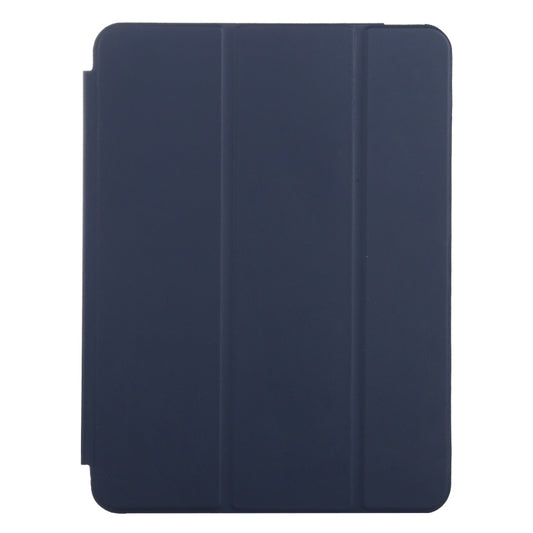 3-fold Horizontal Flip Smart Leather Case with Sleep / Wake-up Function & Holder For iPad Air 4/5 (Dark Blue) - iPad Air (2022) / (2020) 10.9 Cases by buy2fix | Online Shopping UK | buy2fix