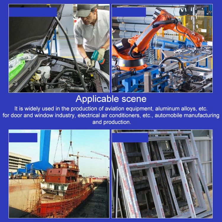 220V Electric Rivet Nut Gun Cordless Drill Riveting Adapter Tool (Orange) by buy2fix