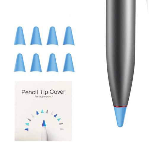 8 PCS Non-slip Mute Wear-resistant Nib Cover for M-pencil Lite (Dark Blue) by buy2fix