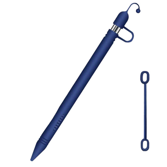 Apple Pen Cover Anti-lost Protective Cover for Apple Pencil (Dark Blue) by buy2fix
