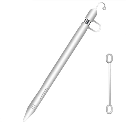 Apple Pen Cover Anti-lost Protective Cover for Apple Pencil (White) by buy2fix