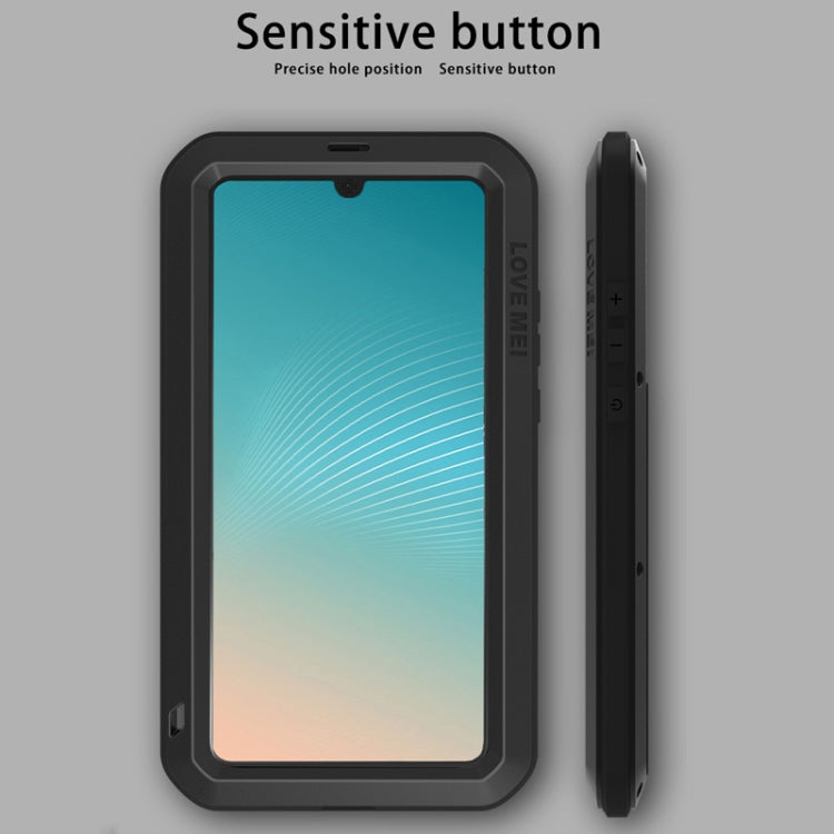 LOVE MEI Powerful Dustproof Shockproof Splashproof Metal + Silicone Combination Case for Huawei P30 Pro (Black) by LOVE MEI