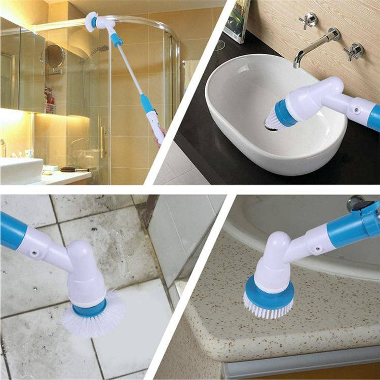 Multi-function Tub and Tile Scrubber Cordless Power Spin Scrubber Power Cleaning Brush Set for Bathroom Floor Wall, AU Plug by buy2fix