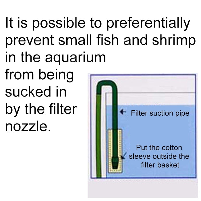 10 PCS Special Protection Cotton Sleeve for Aquarium Filter Suction Port, Inside Diameter: 15mm - Filters & Accessories by buy2fix | Online Shopping UK | buy2fix