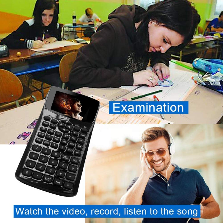 Multi-function Portable 2.4 inch Display Screen Scientific Calculator, Support Sound Recording / Radio / Music & Video Playing / Picture Browsing by buy2fix
