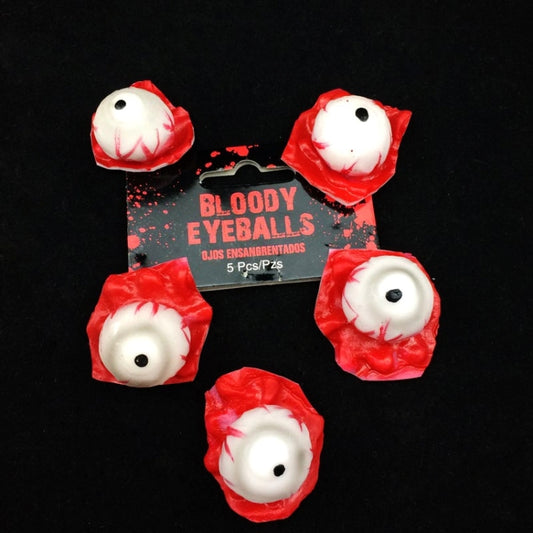 5 in 1 Halloween Horror Props April Fool Day Party Prop Body Parts Decoration Bloody Eye Balls by buy2fix