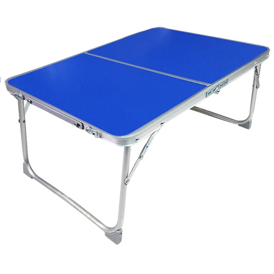 Plastic Mat Adjustable Portable Laptop Table Folding Stand Computer Reading Desk Bed Tray (Sapphire Blue) by buy2fix