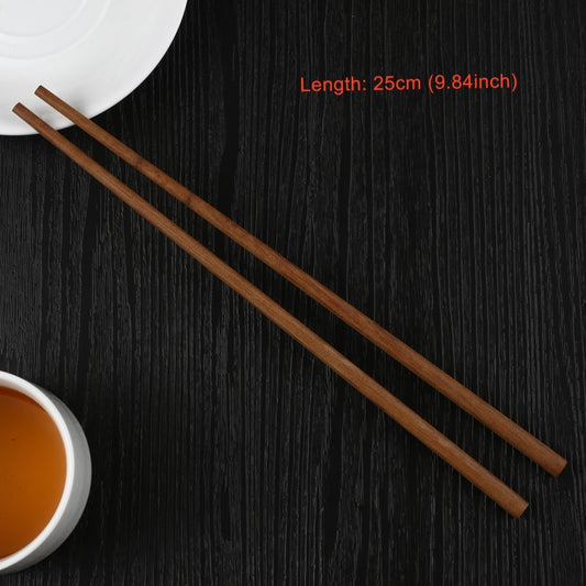 10 Pairs Natural Iron Wood Non-slip Chopsticks by buy2fix