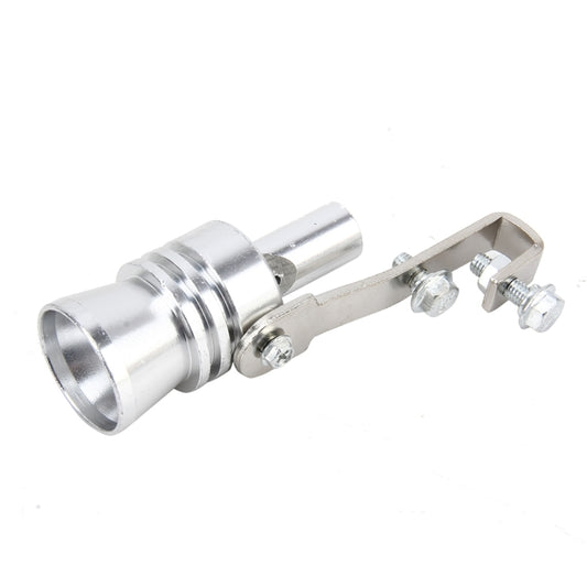 Universal Aluminum Turbo Sound Exhaust Muffler Pipe Whistle Car Simulator Whistler, Size: M by buy2fix