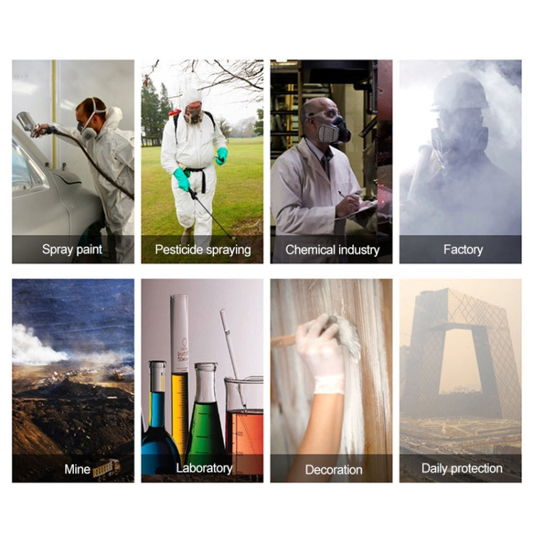 3M 1201 KN95 Dustproof Antivirus Head-mounted Mask Kits with Breathing Valve by buy2fix