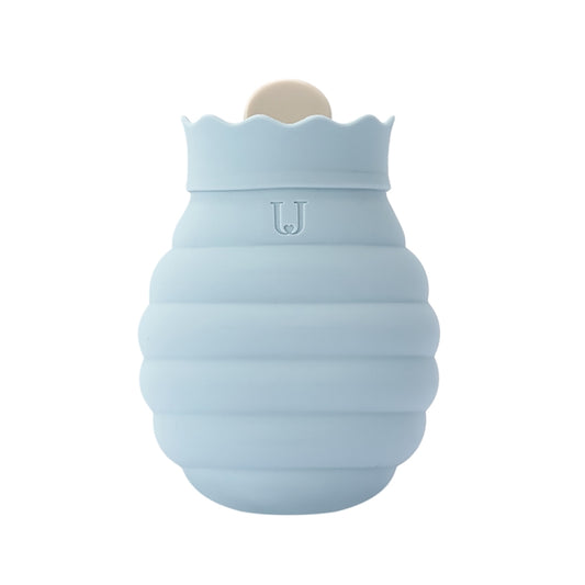 Original Xiaomi Youpin Jotun Judy Warm Water Bag Silicone Hot Water Bag Small Size:15x10x5.8cm(Gray Blue) by Xiaomi