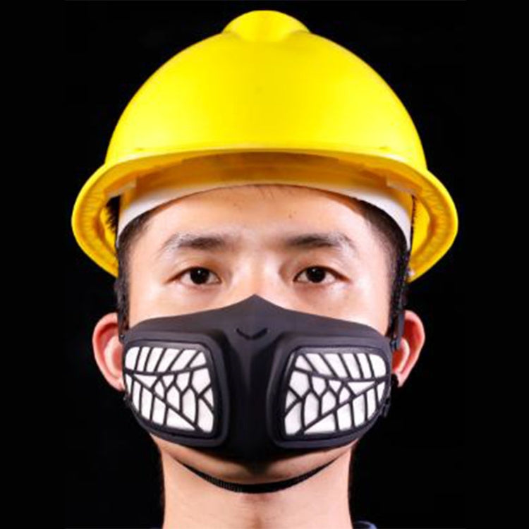 Silicone Protective Reusable PM2.5 KN95 Respirator Mask Replaceable Filter Antivirus Anti-fog Face Mask by buy2fix
