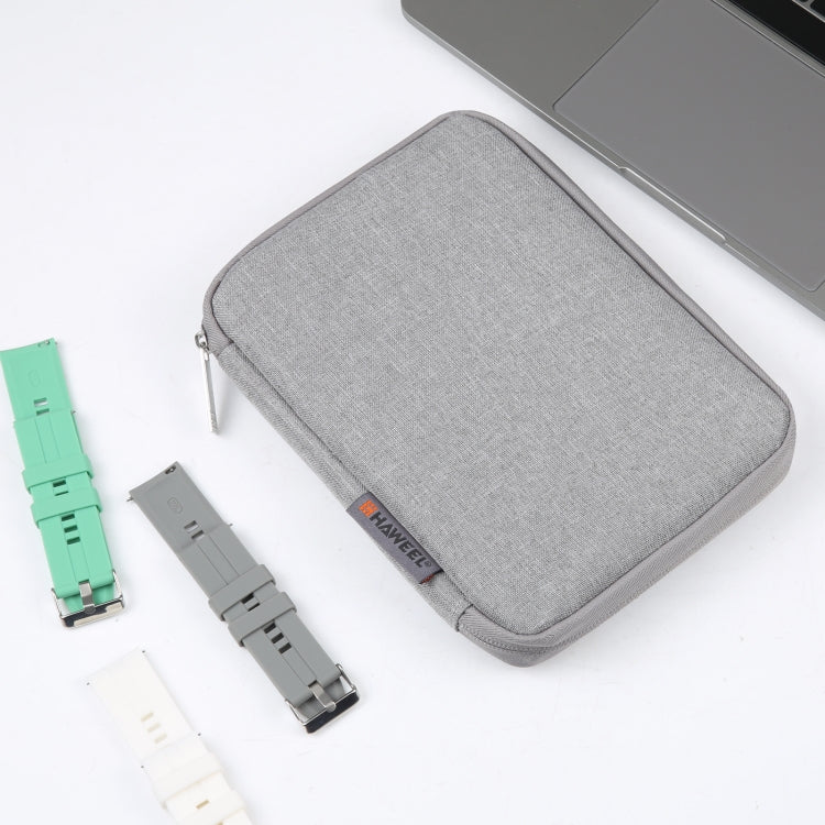 HAWEEL Watch Band Organizer Box Earphones / U Disk / Digital Cable Storage Case(Grey) by HAWEEL