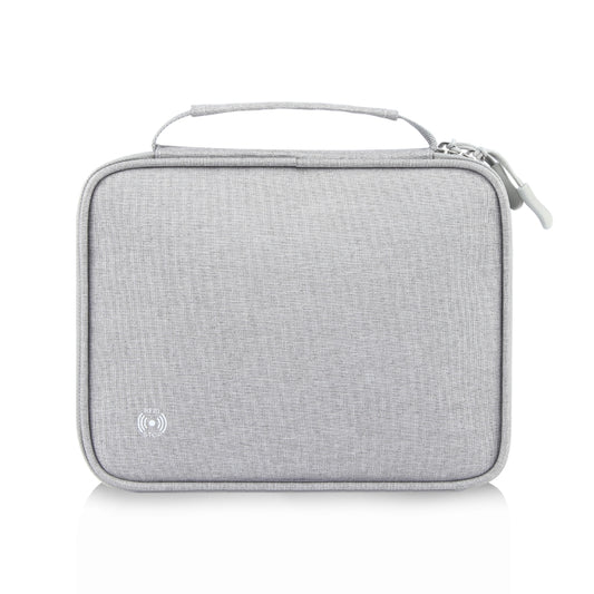 HAWEEL Passport Wallet Document Organizer Credit Cards Case Bag with Handle (Grey) by HAWEEL