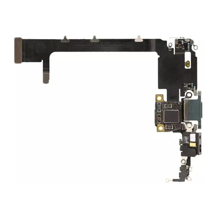 Charging Port Flex Cable for iPhone 11 Pro Max(Green) by buy2fix