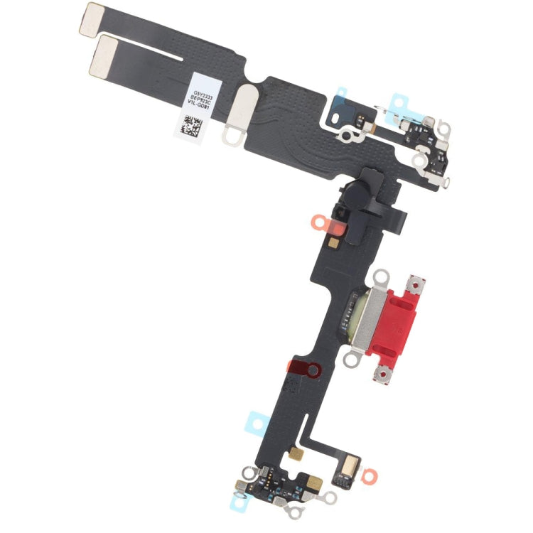 For iPhone 14 Plus Original Charging Port Flex Cable (Red) by buy2fix