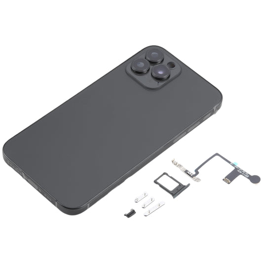 Back Cover with Appearance Imitation of iP15 Pro for iPhone XS(Black) by buy2fix