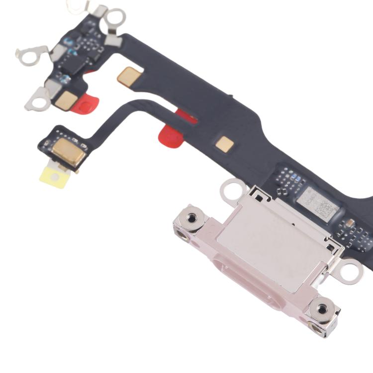 For iPhone 15 Plus Charging Port Flex Cable (Pink) - Flex Cable by buy2fix | Online Shopping UK | buy2fix
