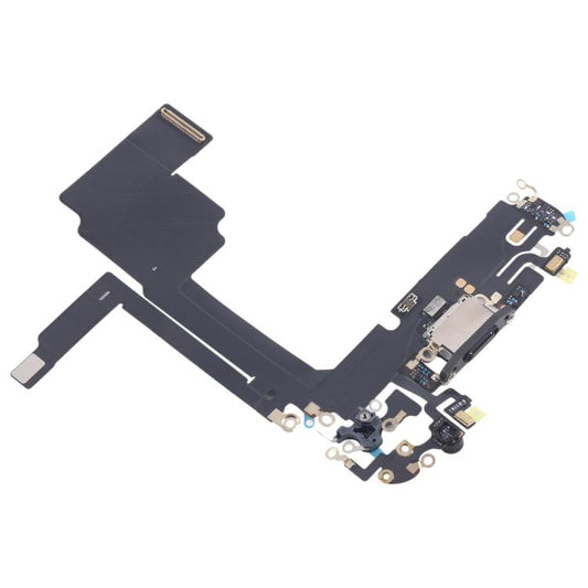 For iPhone 15 Pro Charging Port Flex Cable (Black) - Flex Cable by buy2fix | Online Shopping UK | buy2fix