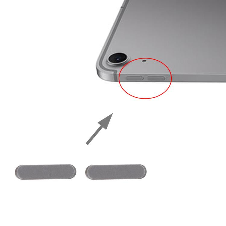 For iPad Air 11 inch 2024 / Air 13 inch 2024 Volume Control Button (Grey) - iPad Air 11 inch (2024) by buy2fix | Online Shopping UK | buy2fix