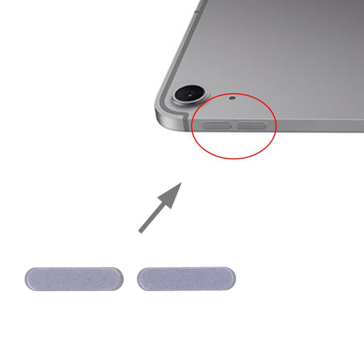 For iPad Air 11 inch 2024 / Air 13 inch 2024 Volume Control Button (Purple) - iPad Air 11 inch (2024) by buy2fix | Online Shopping UK | buy2fix