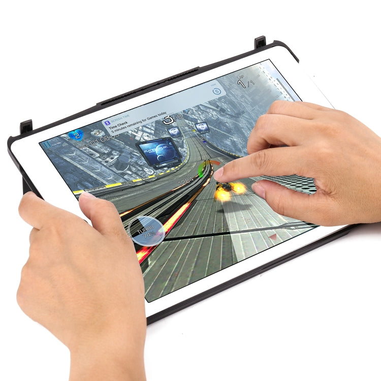 F611 Detachable Colorful Backlight Aluminum Backplane Wireless Bluetooth Keyboard Tablet Case for iPad Air 2 / 9.7 (2018) / 9.7 inch (2017) / Air / Pro 9.7 inch (Rose Gold) by buy2fix