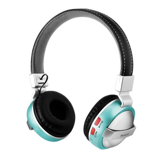 BTH-868 Stereo Sound Quality V4.2 Bluetooth Headphone, Bluetooth Distance: 10m, Support 3.5mm Audio Input & FM(Green) by buy2fix